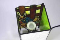 ステンドグラス・ピーターラビットのアロマテラピーランプ・にんじんたべた～い